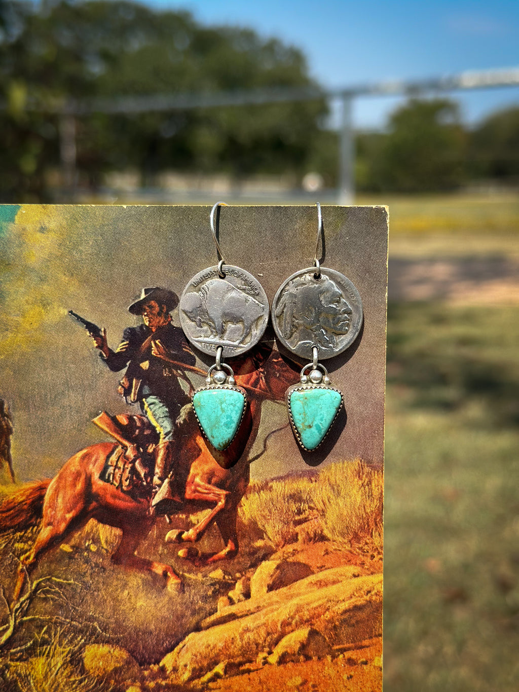 Buffalo Nickel Earrings