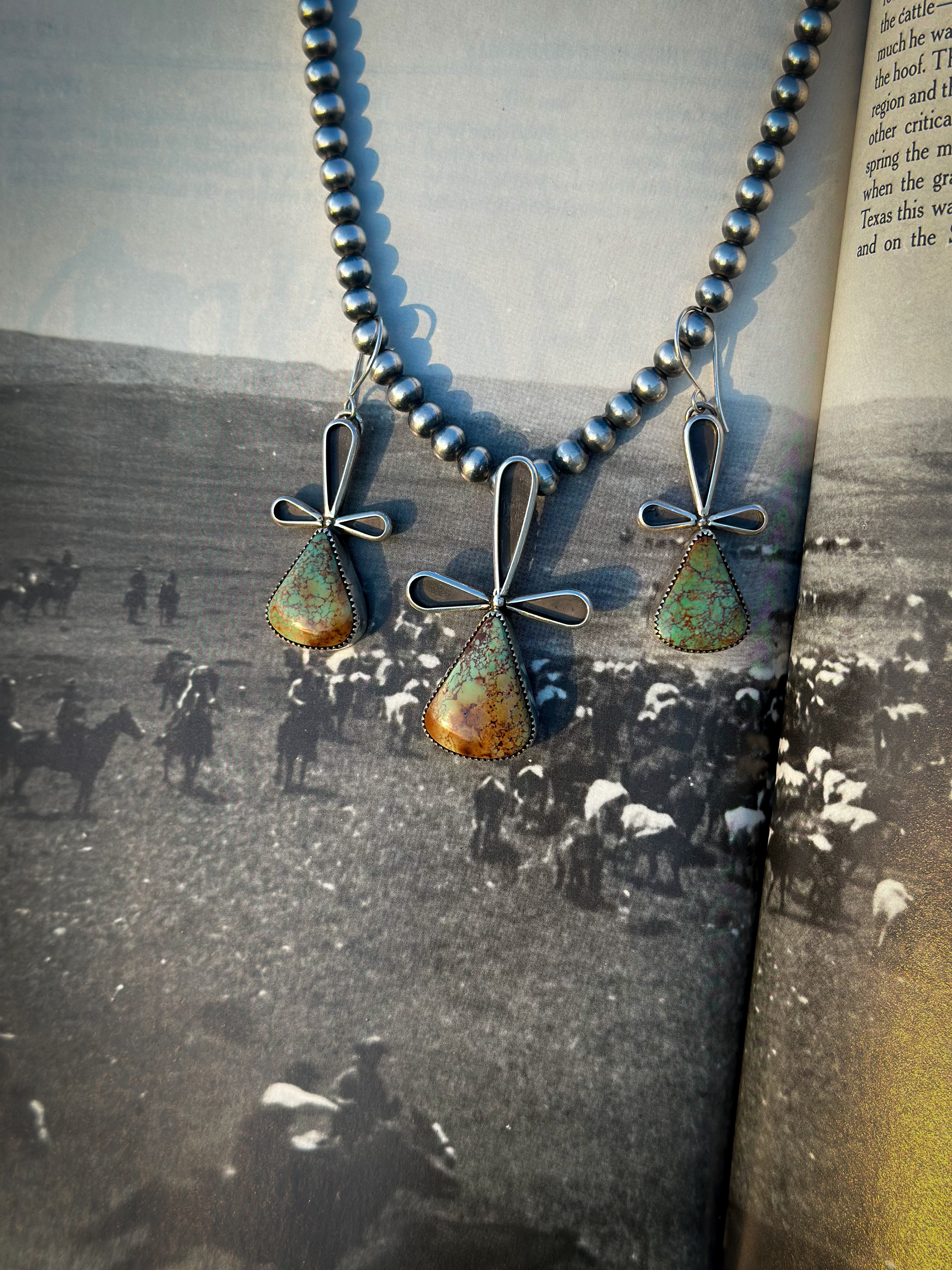 Cross Set- Earrings and Pendant