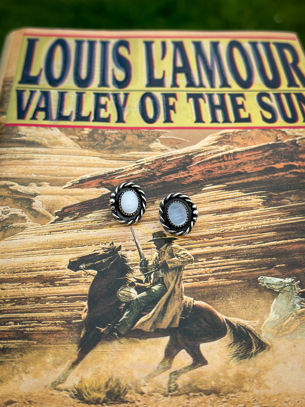 Pink Mother of Pearl Studs