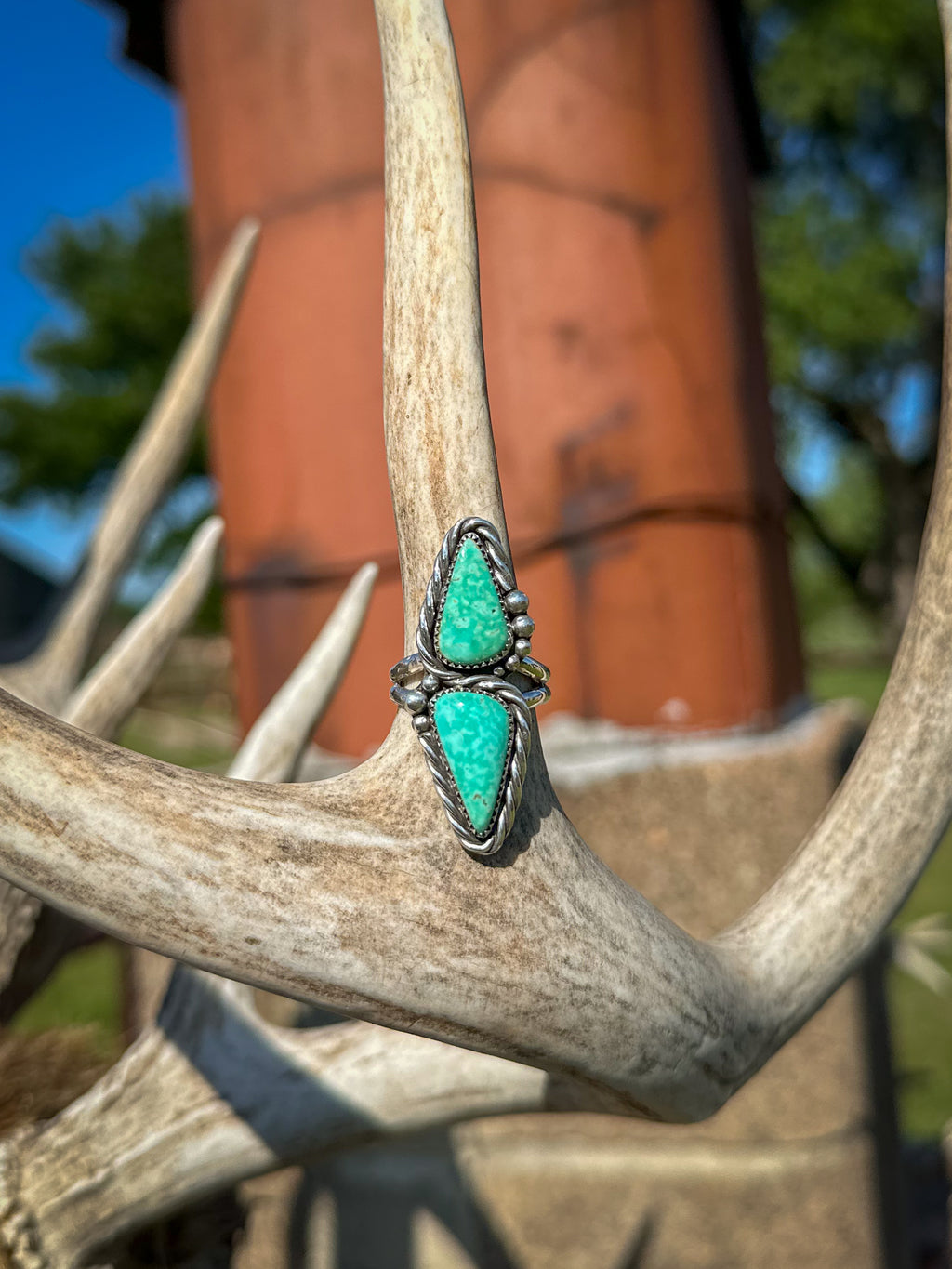 American Tyrone Turquoise Ring