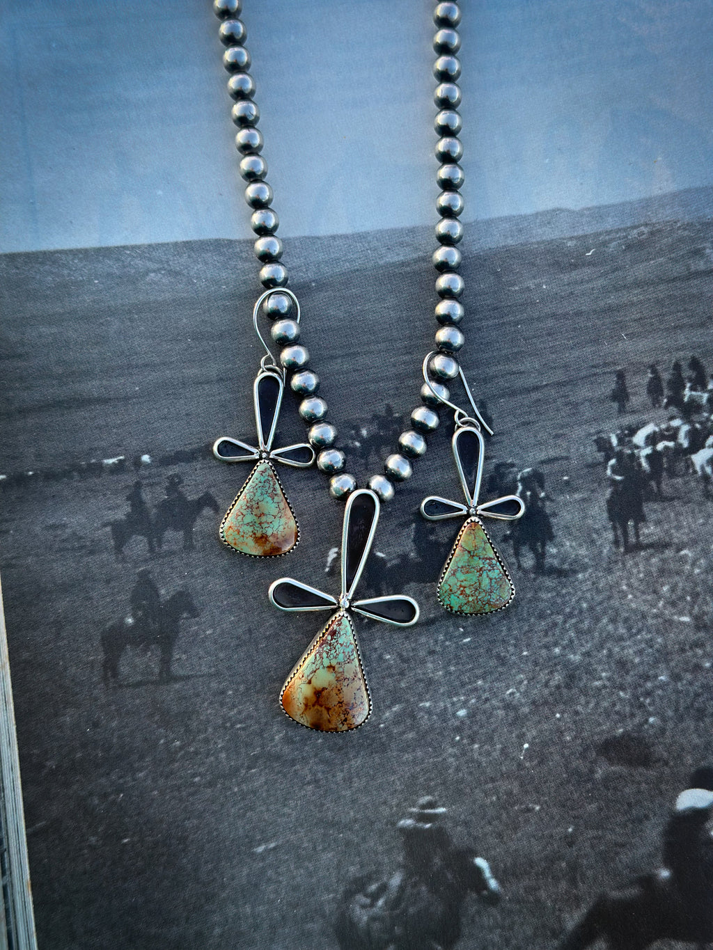 Cross Set- Earrings and Pendant