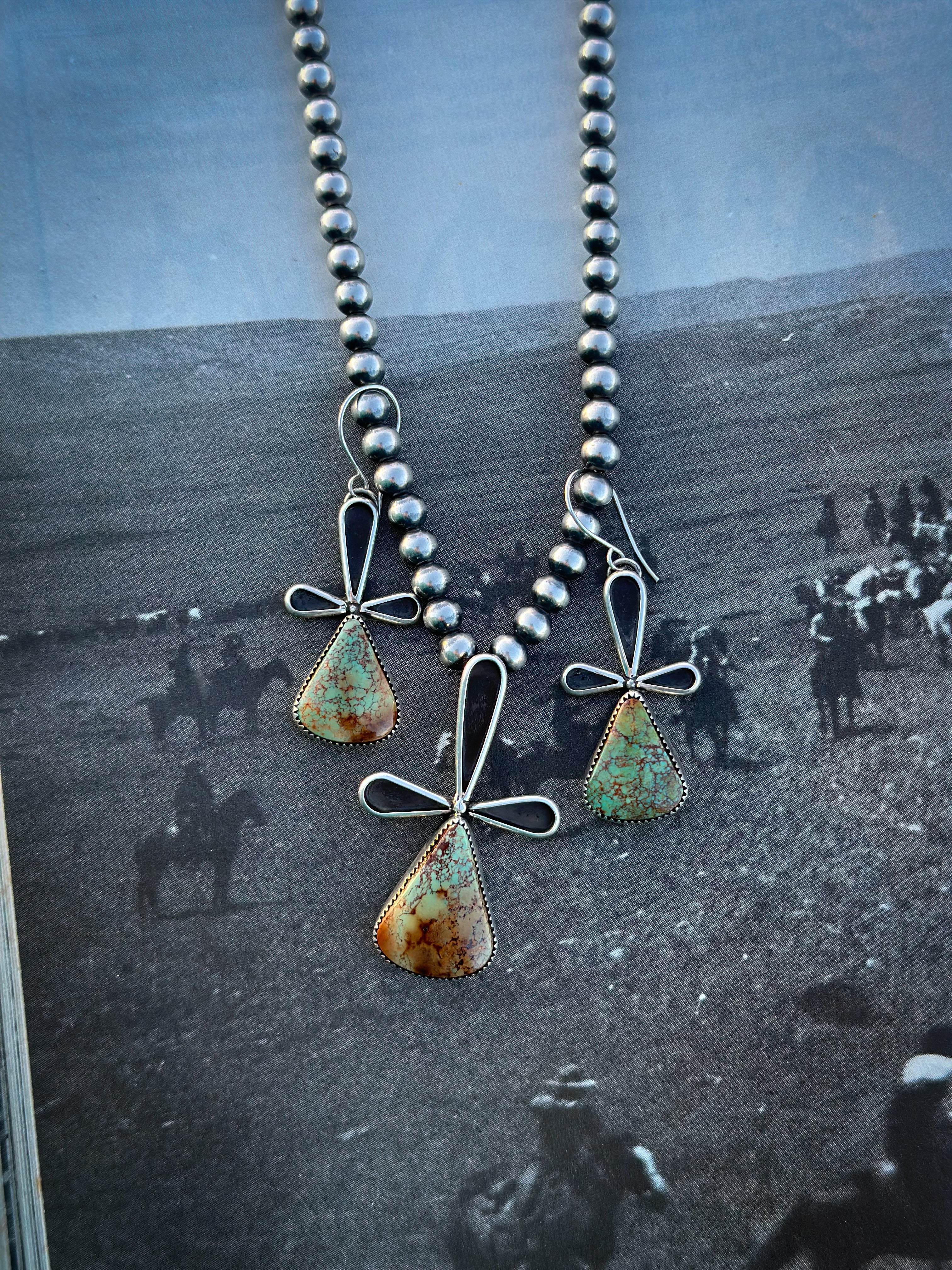 Cross Set- Earrings and Pendant